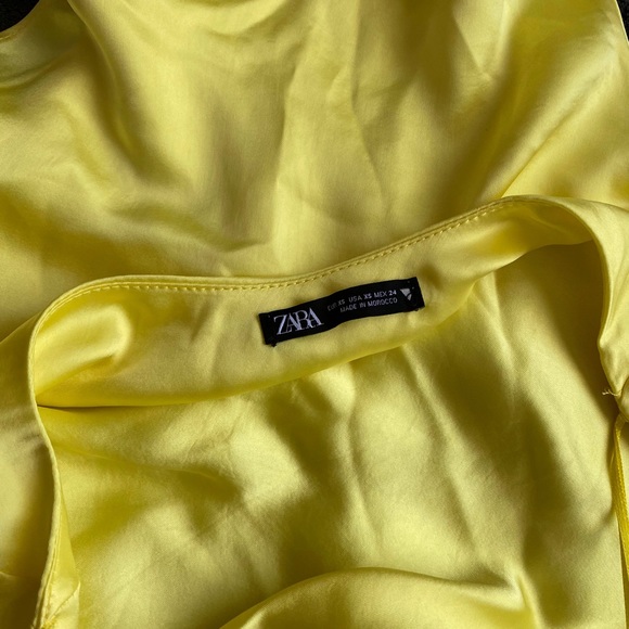 Zara Yellow Top - Picture 3 of 3